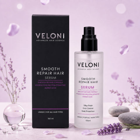Veloni Smooth Repair Hair Serum | Frizz Control & Smooth Shine Hair Serum