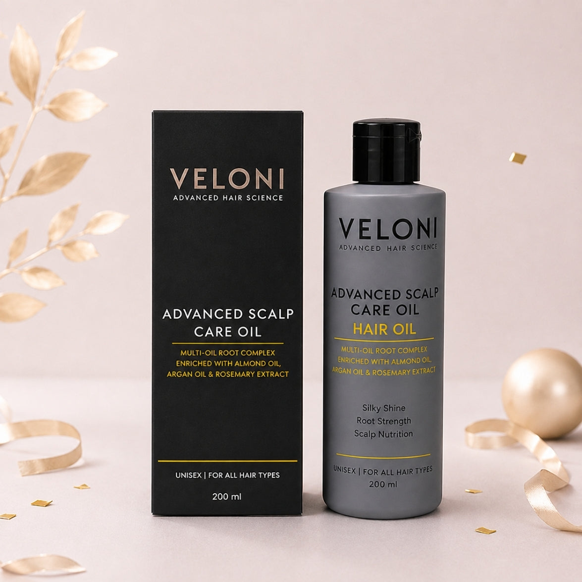 Veloni Advanced Scalp Care Oil | Multi-Oil Root Complex Hair Oil