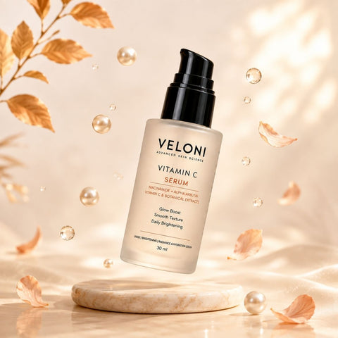 Veloni Vitamin C Serum  Niacinamide + Alpha Arbutin
