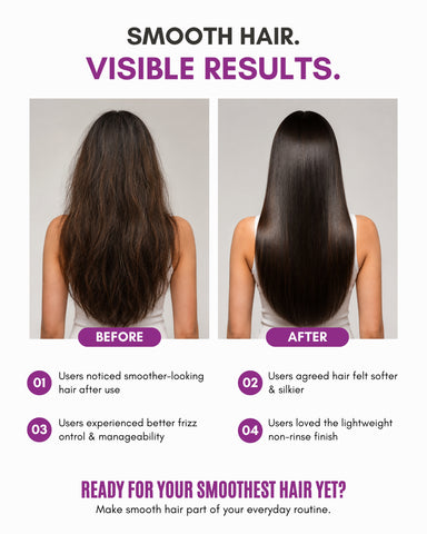 Veloni Smooth Repair Hair Serum | Frizz Control & Smooth Shine Hair Serum