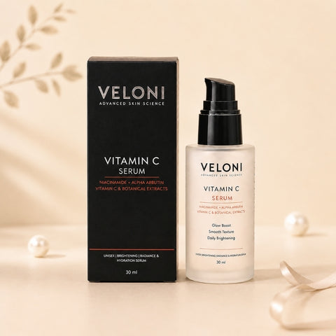 Veloni Vitamin C Serum  Niacinamide + Alpha Arbutin